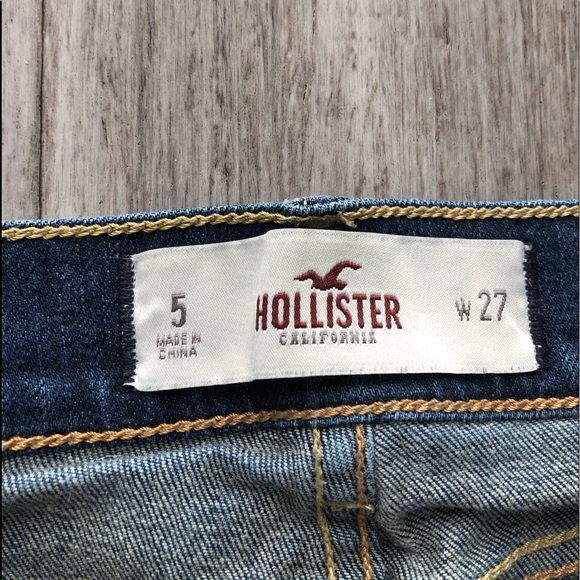 Hollister Jean Shorts Size 5 - Picture 3 of 11